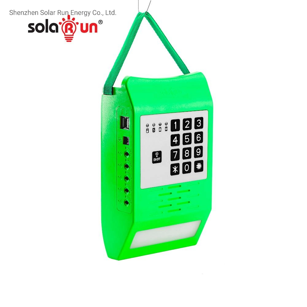 Emergency Power Supply Portable Solar Power with Lithium Battery Solar Charger Power Station Emergency Mobile Power Bank