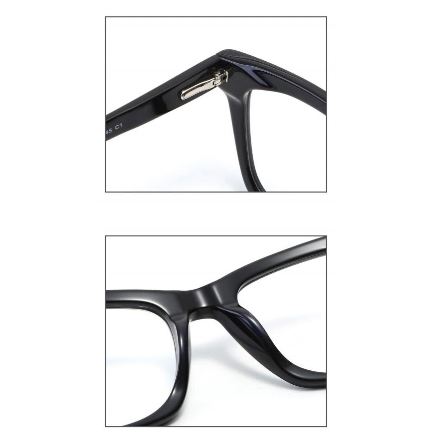 Fast Shipping Hade Made Acetate Optical Frames with Spring Hinge Oversize Eyeglasses