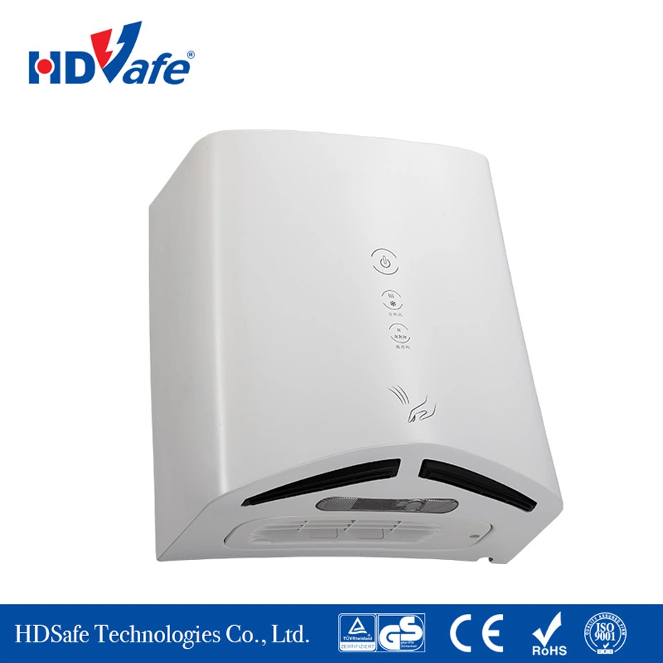 Stable Performance China Factory High Speed Hand Dryer with Hot Cold Wind Switch