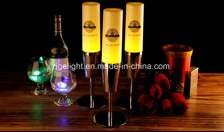 Cubeta de hielo de LED LED decoración hinchable estrellas barra de leds LED Lámpara de mesa maceta para el Hotel Bar Discoteca