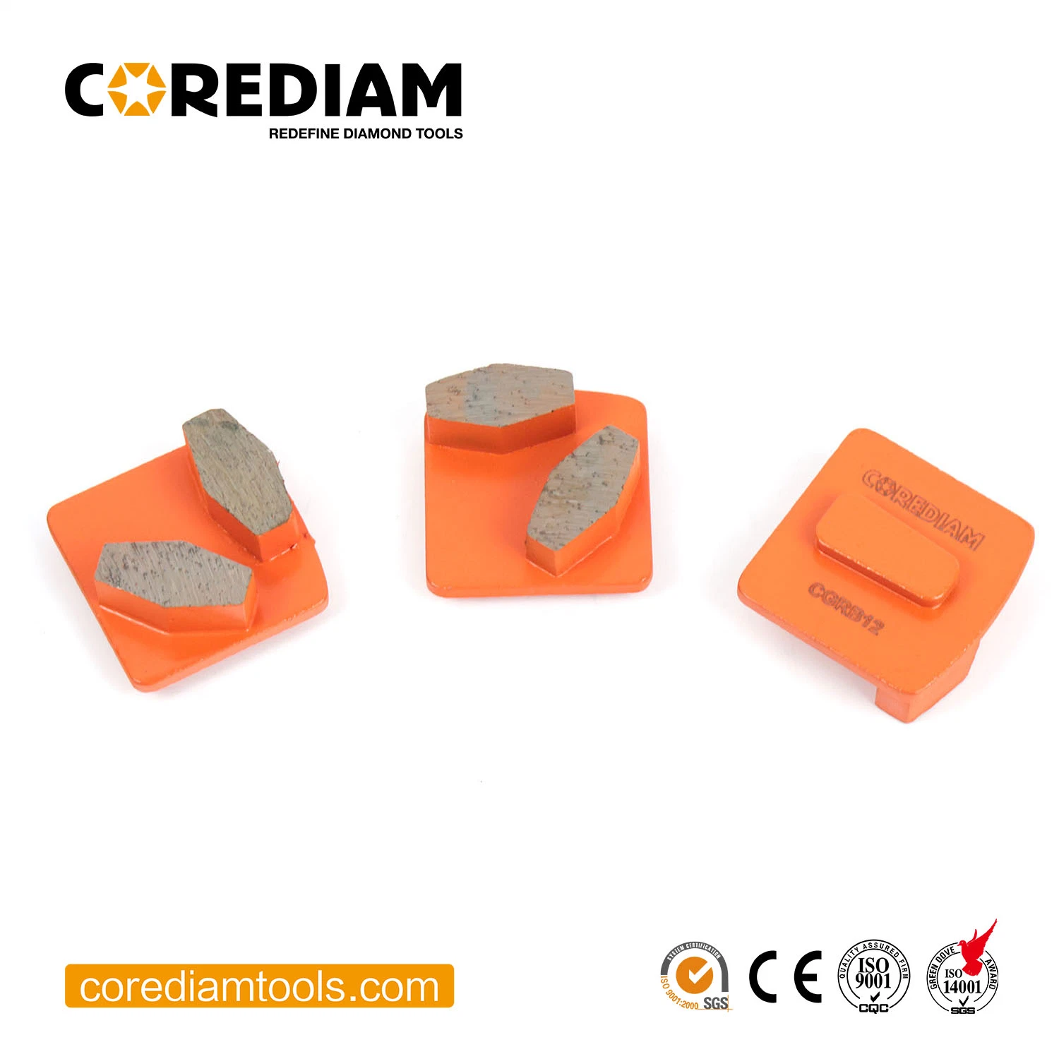 Redi-Lock Diamond Concrete Grinding Plates/Diamond Tool/Diamond Wheel