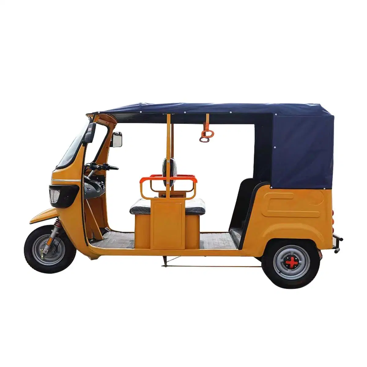 Tricycle électrique pour passagers 3 places 5 places 7 places Auto Rickshaw Solar Tuk Tuk