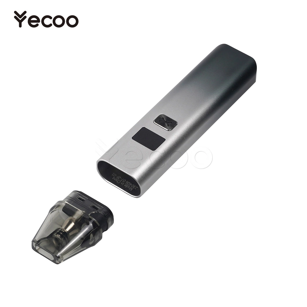 Yecoo Ecig Wholesale/Supplierr Nicotine Salt vapes Kits China H8 Refillable Vape Pods Cartridges