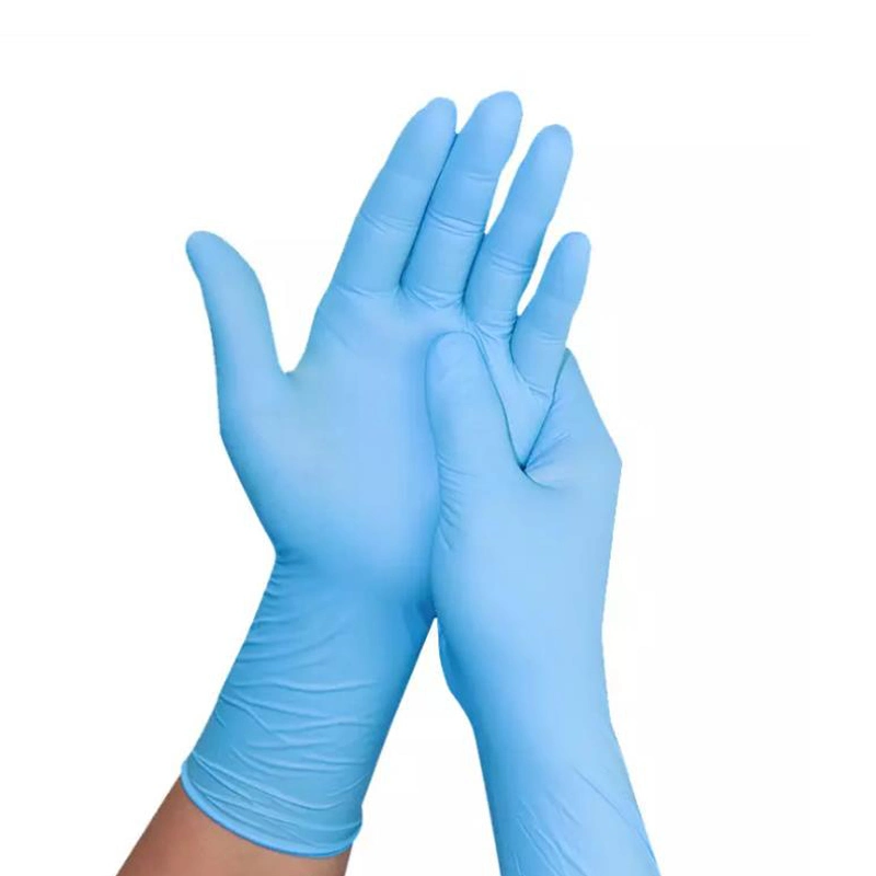 Ménage de l'utilisation des gants jetables en nitrile Cuisine enduit des gants de sécurité