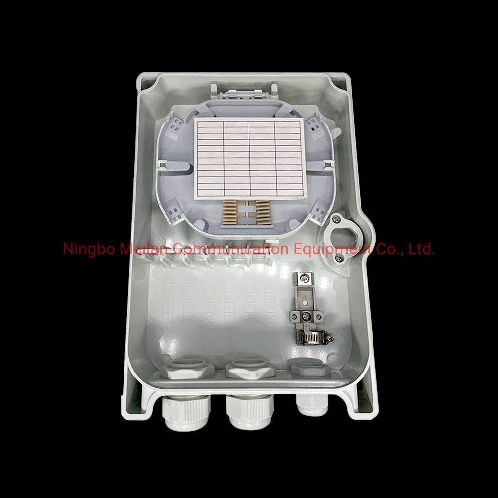 FTTH Outdoor Box 12 Port Fiber Optic Plastic Box Distribution Terminal Box