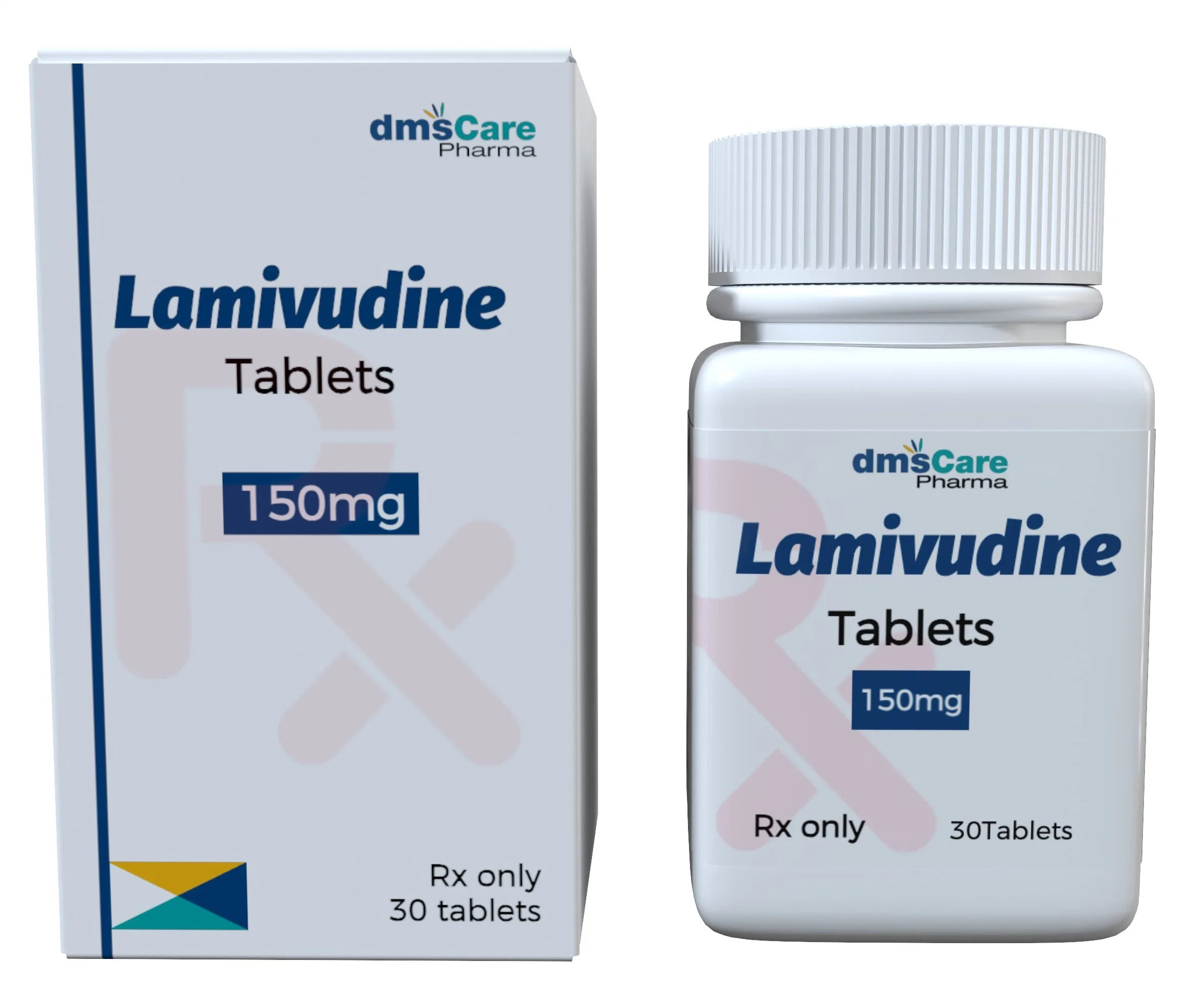 West Medizin für Human Lamivudin 150 mg Tabletten