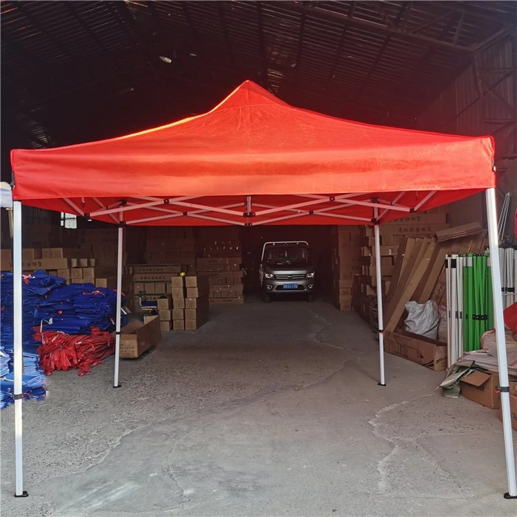 Factory Custom Logo Printed Outdoor Advertising Party Steel Foldable Pop up Tent