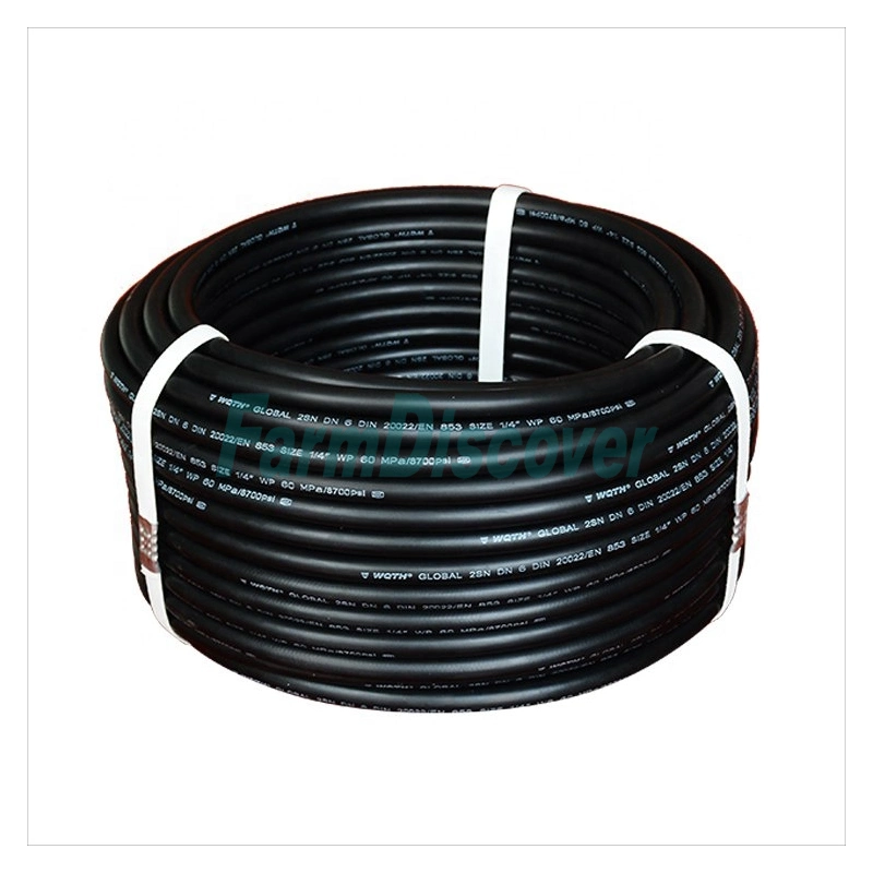 Tillage Equipment Parts Tractor Rubber Hydraulic Hose