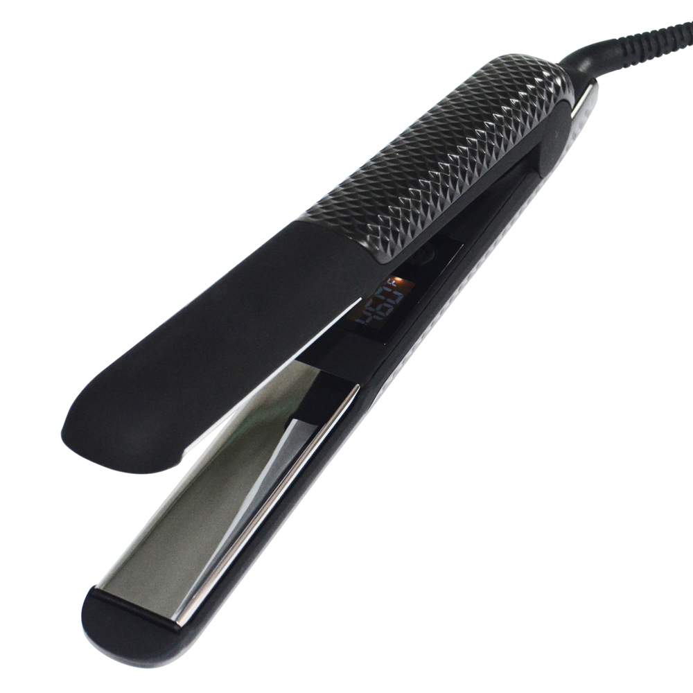 OEM Flat Iron Ceramic Tourmaline Ionic Titanium placa flotante Salon Professional mejor 2 en 1 cabello Plancha y moldeador varita plegador