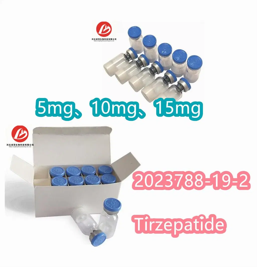 High quality/High cost performance  Factory Supply Tirzepatide/Gip\GLP-1 CAS 2023788-19-2 5mg 10mg 20mg with Best Price