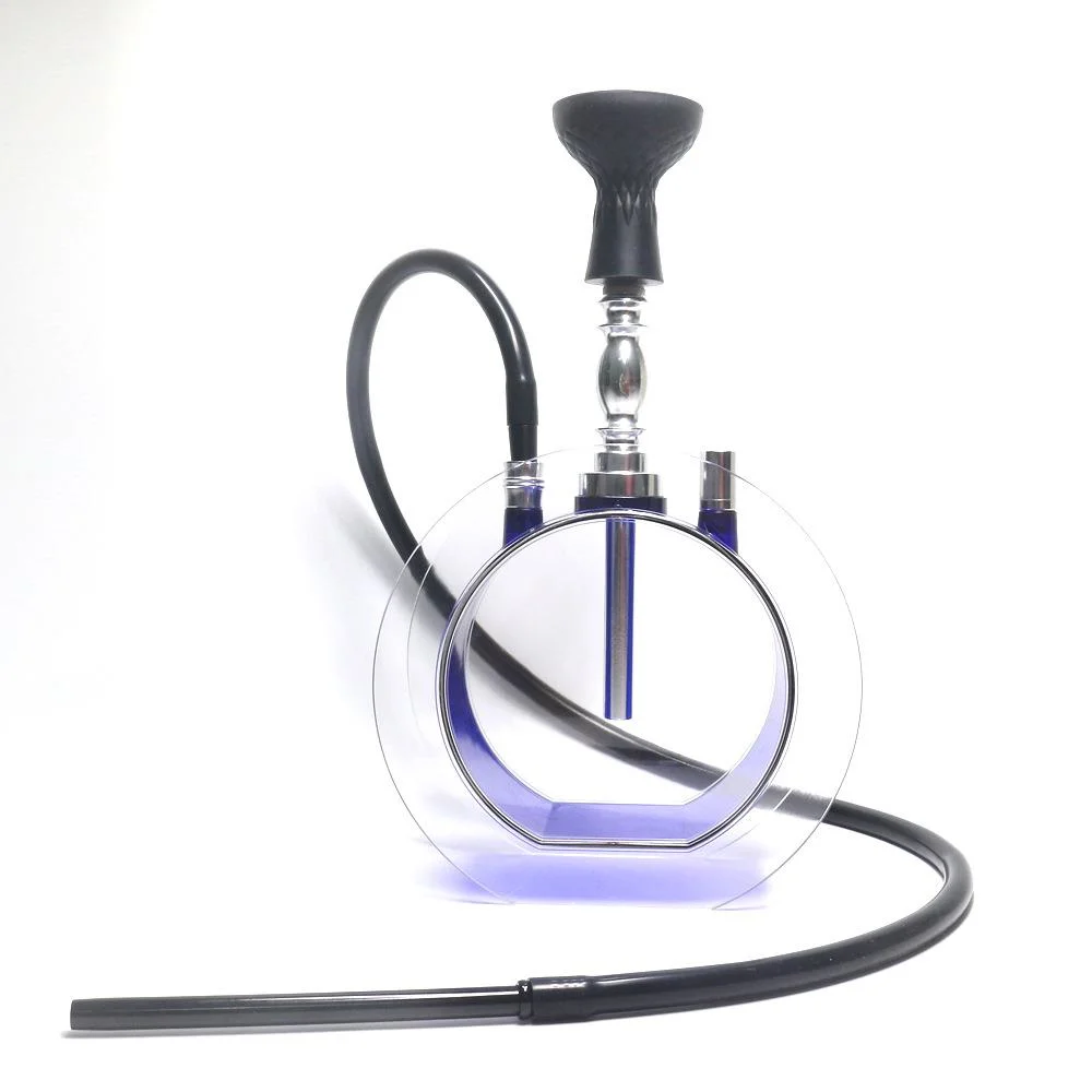 Wholesale/Supplier Hot Sale Black Arabian Plastic Hookah Products Acrylic Shisha Sets Bar KTV Accessories