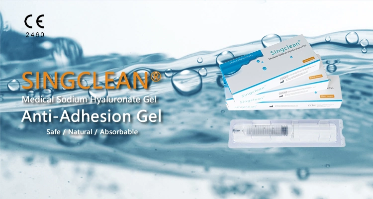 Gel Singclean Blister in Color Box Surgical Adhesion Prevention Hyaluronic Acid with CE