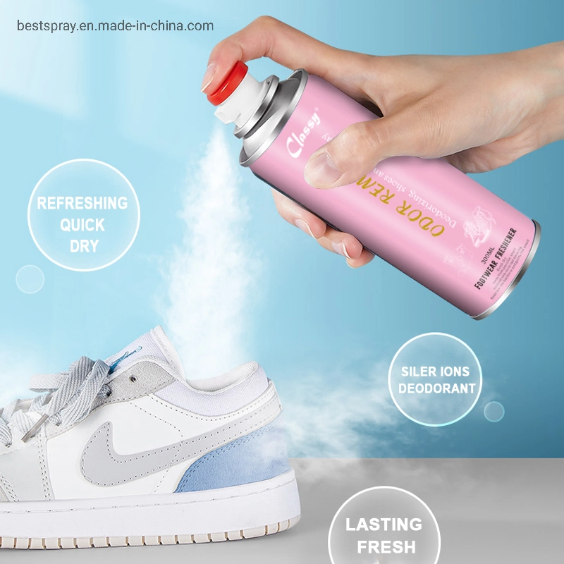 Eco-Friendly Private Label Shoes Deodorant Spray