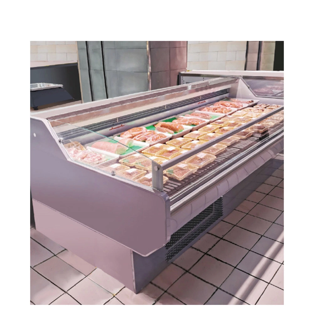 Island Freezer Commercial Refrigerator Supermarket Refrigeration Equipment