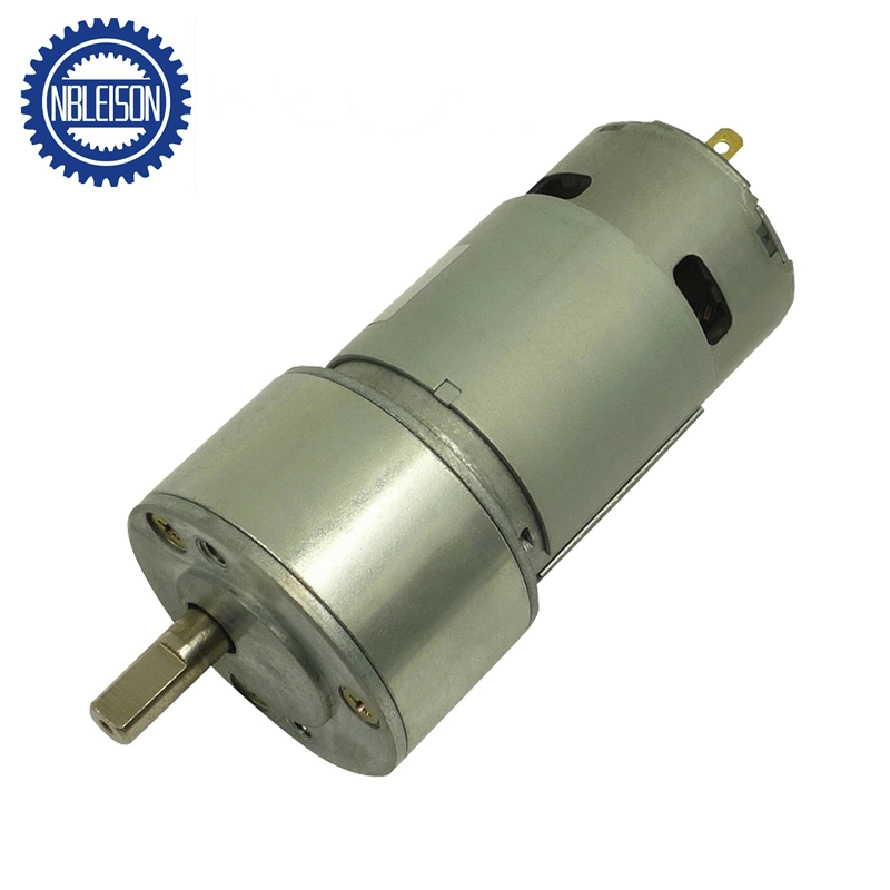 Low Speed 60rpm Gear Motor DC Reduction Gearbox