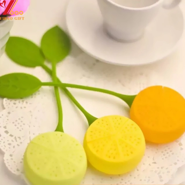 Lemon Silicone Tea Infuser for FDA Food Grade Silicone