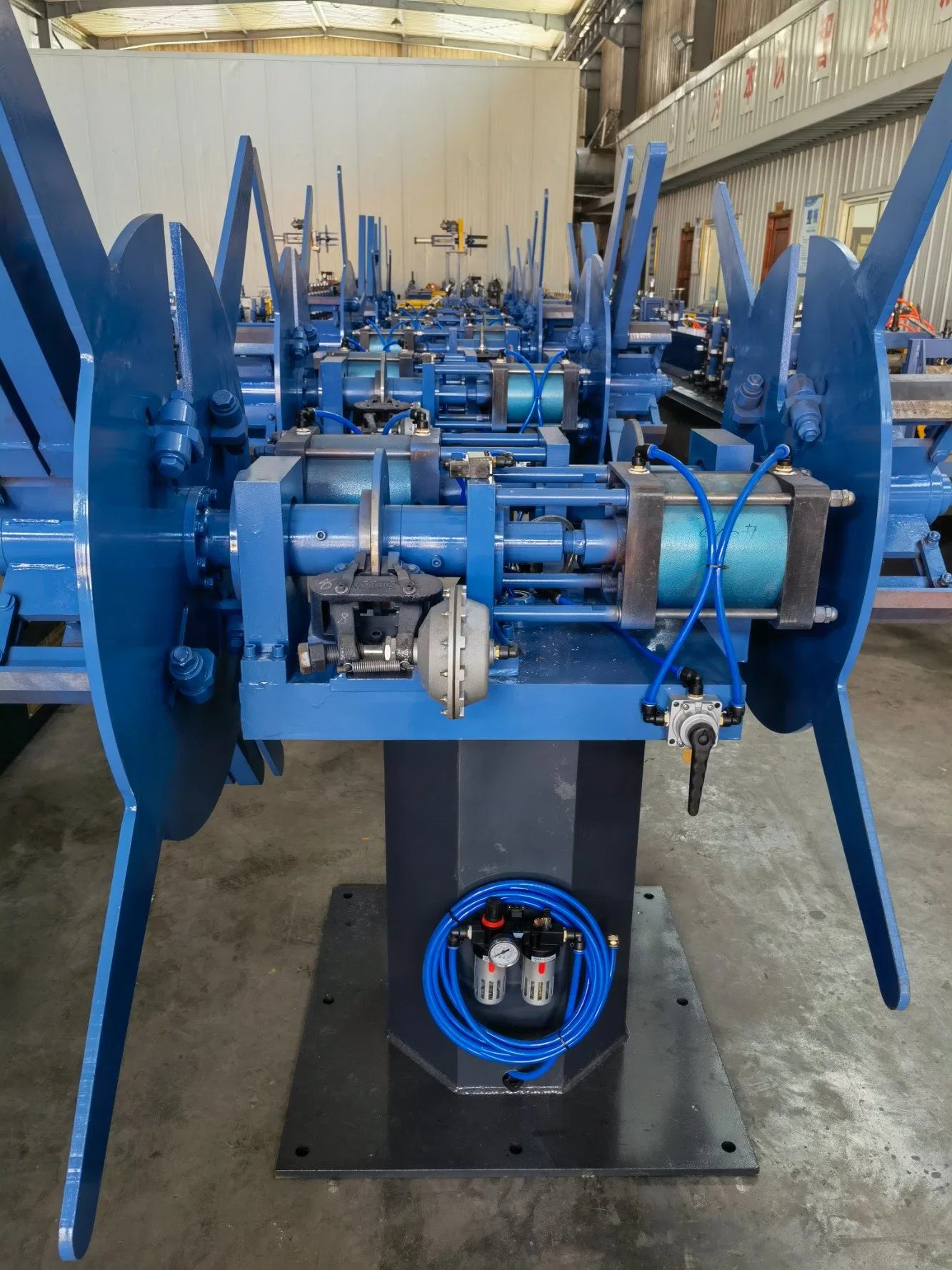 High Frequency ERW Tube Mill Line Steel Pipe Making Machine Pipe Welding Production Line