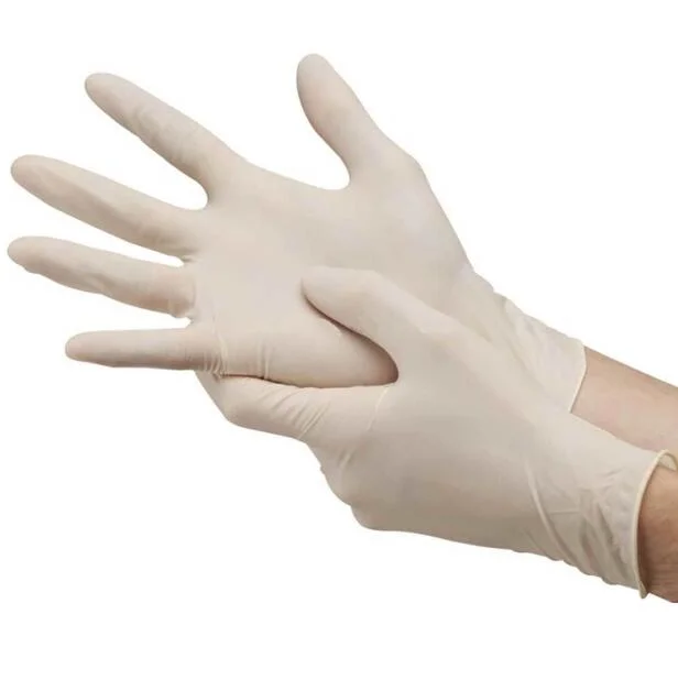 Professional Wholesale/Supplier Powder-Free Natural Household Latex Safety Gloves