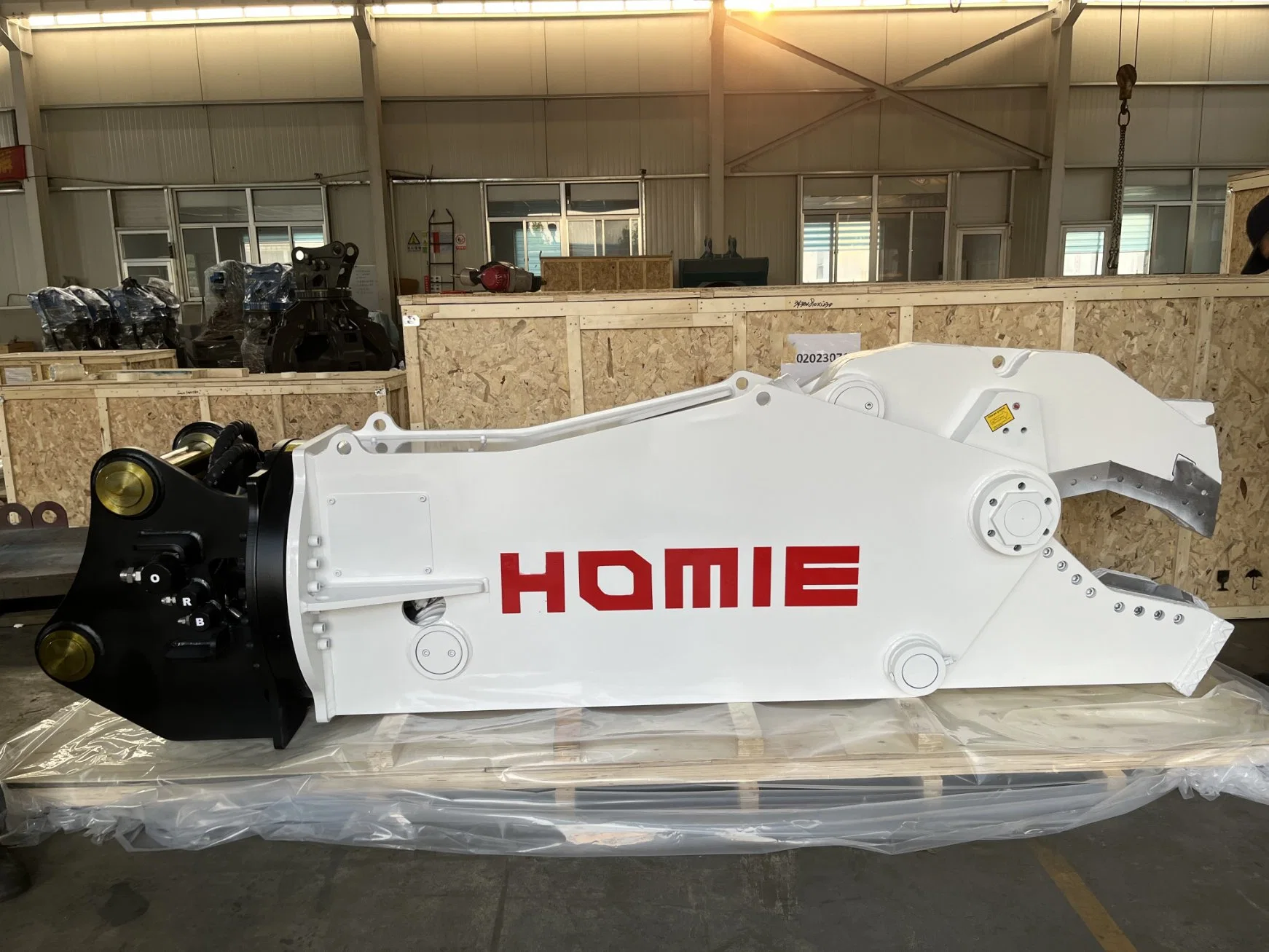 Homie Excavator Shear Attachment Hydraulic Eagle Shear for Scrap Metal Steel Cutting