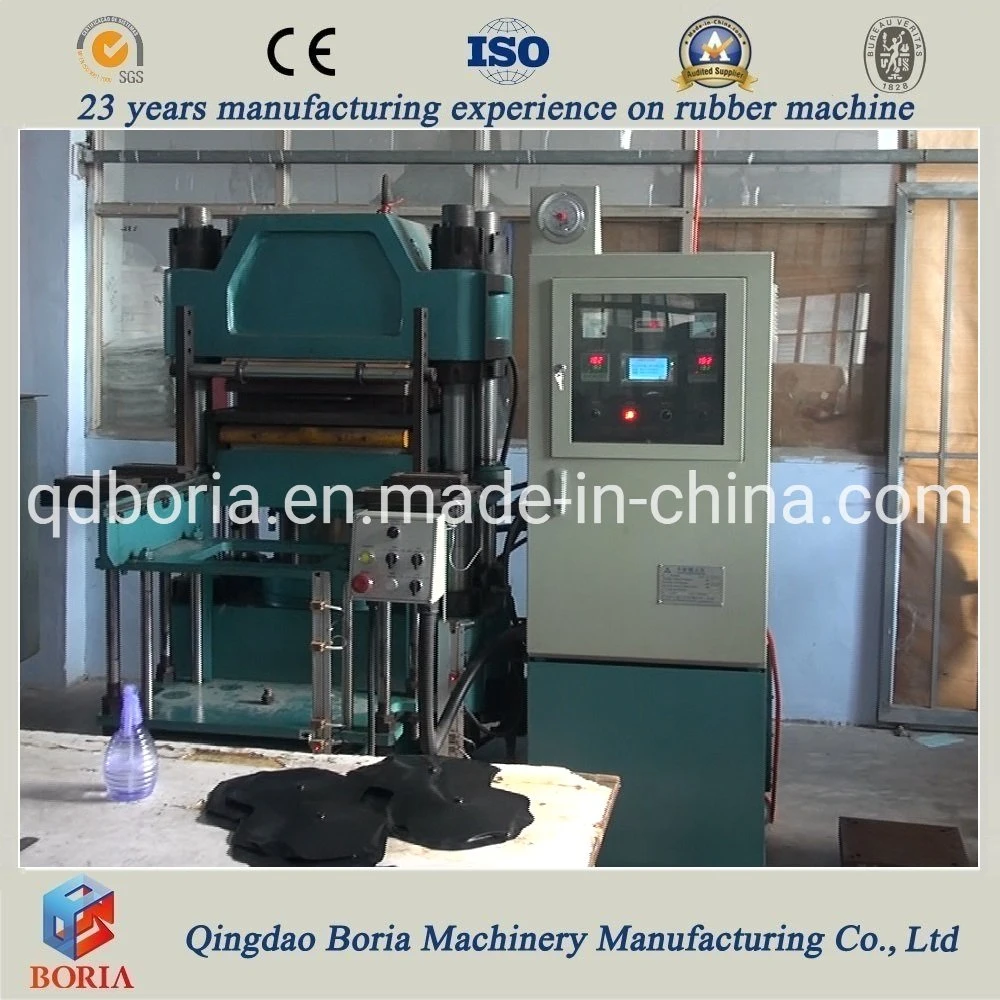 CE 4 Column Type Automatic Hydraulic Rubber Platen Vulcanizing Press with PLC