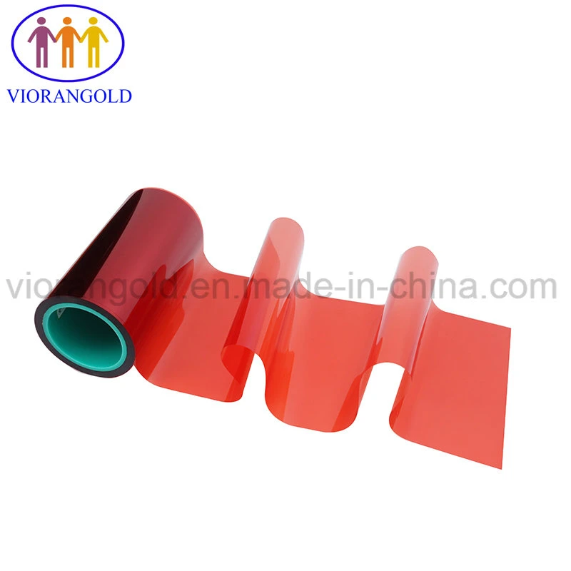 25um/36um/50um/75um/100um/125um Red Pet Release Liner for Foam Liner