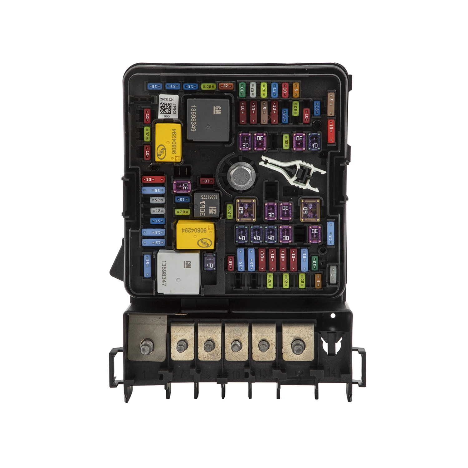 Underhood Electrical Centre Vehicle Power Fusing Protection Injection Molded Parts Terminal-Blocks Auto Fuse Box