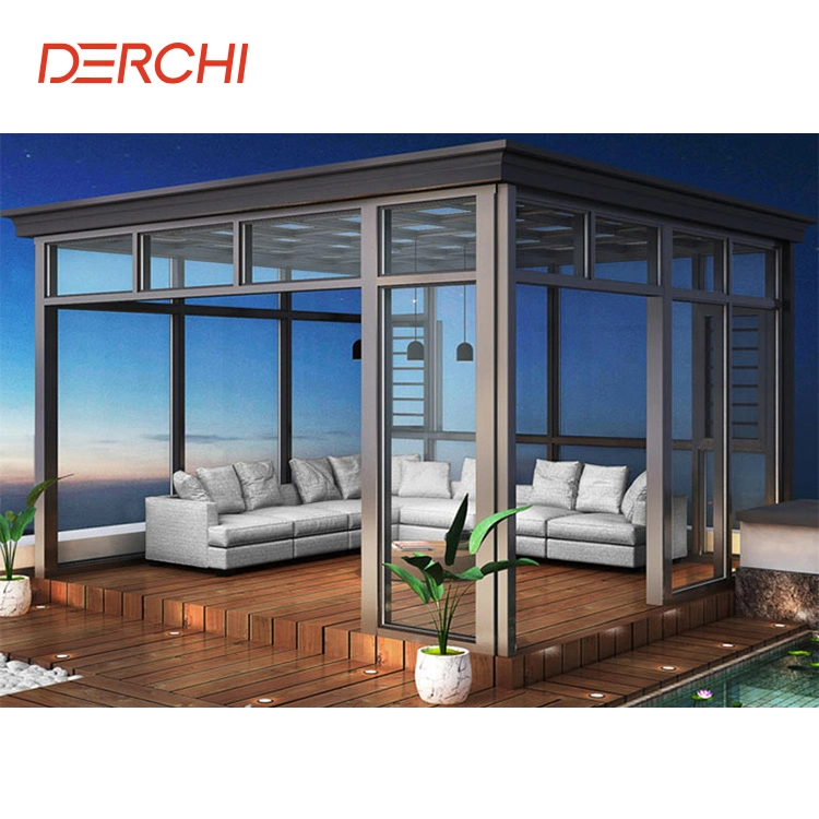 Customized Winter Garden Free Standing Aluminum Sunroom