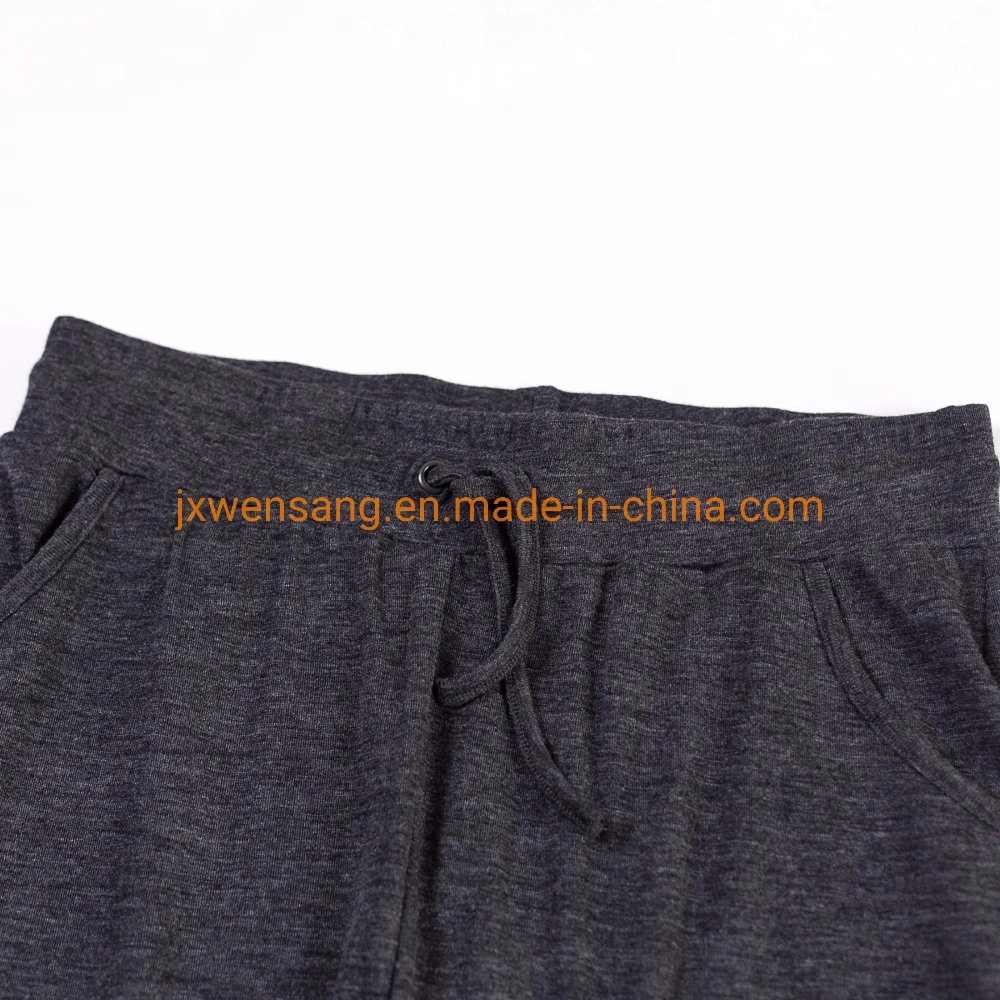 Organic Merino Wool Yoga Sweatpants Joggers Casual Loose Fit Athletic Long Pants