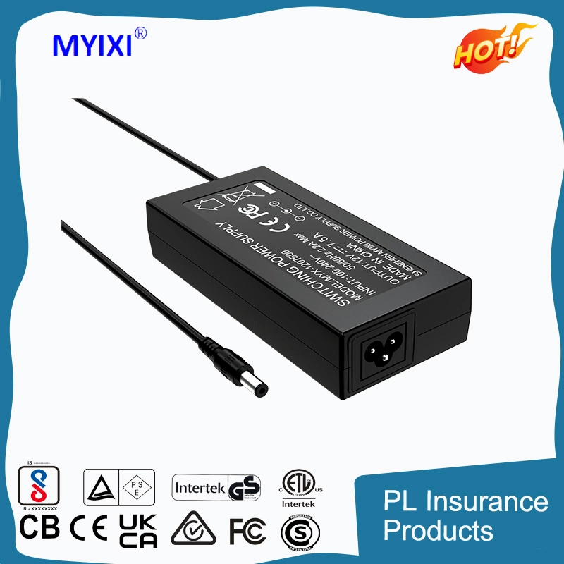 Factory Wholesale/Supplier 48V2a 48V 2A 96W Desktop Lithium Battery Charger AC DC Power Adapter for Intelligent Universal Skateboard 13 Years Factory