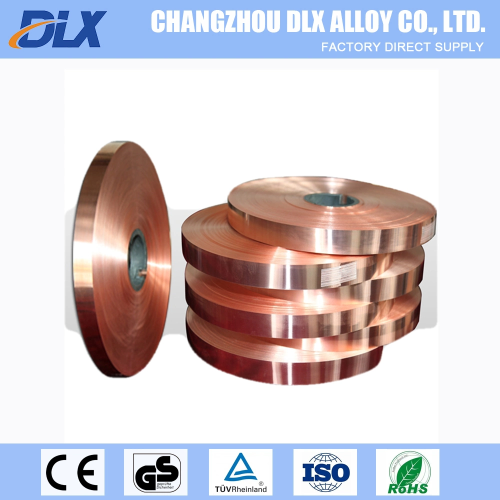 Factory Supply Cuconibe Cuco1ni1be 2.1285 Cw103c Beryllium Copper Strip Tape Foil