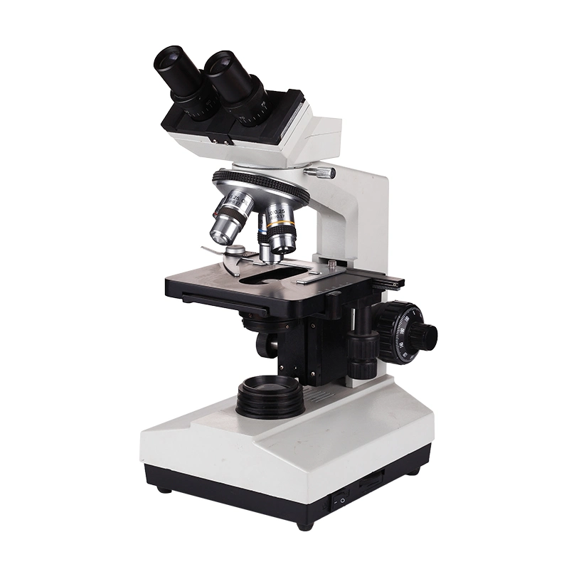 Microscópio para Clinic/Hospital Xsz-107bn microscópio biológico Binocular portátil de Laboratório