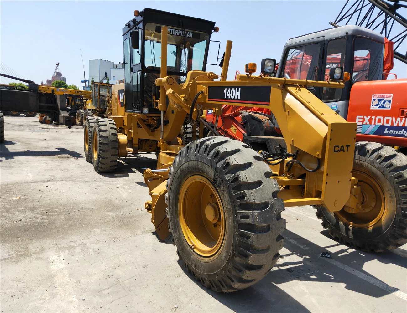 Secondhand Construction Machinery Cat 140h Used Caterpillar Motor Grader 140h