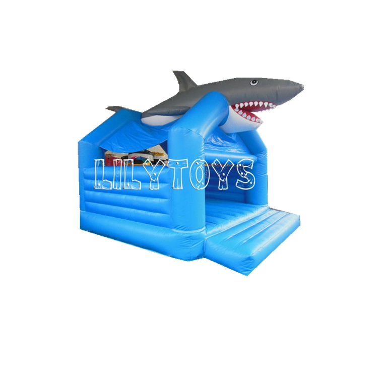 Ocean Theme High Quality Inflatable Blue Bouncer Hot-Selling for Kids