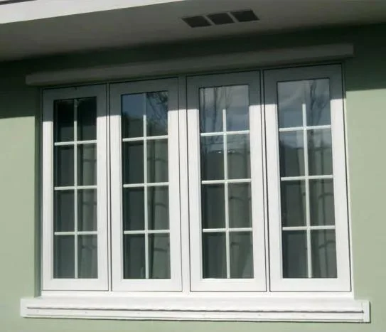 Ventana de eficiencia energética, ventana plegable de PVC