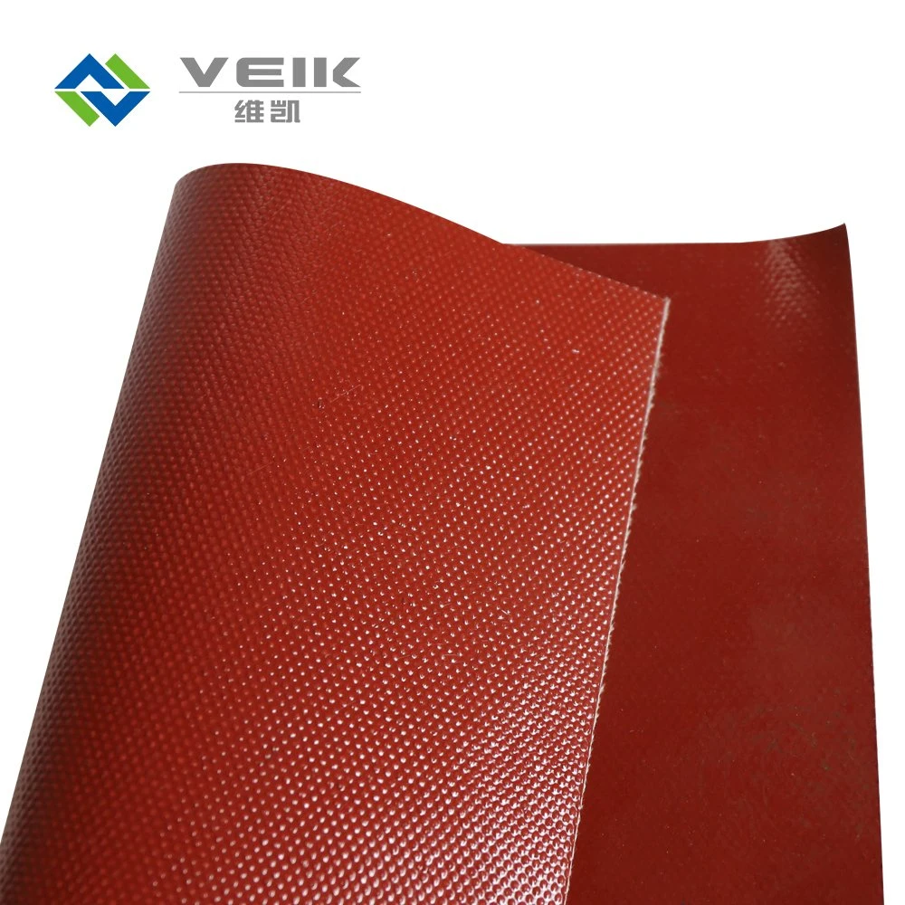 Fire Water Oil Corrosion Temperature Resistant Anti-UV Silicone Rubber Coated Impregnated Silicone Coated Fiberglass Fabric