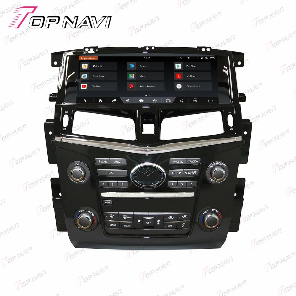 12.3" de Android para Nissan Patrol 2016-2019 radio del coche reproductor de DVD GPS Multimedia