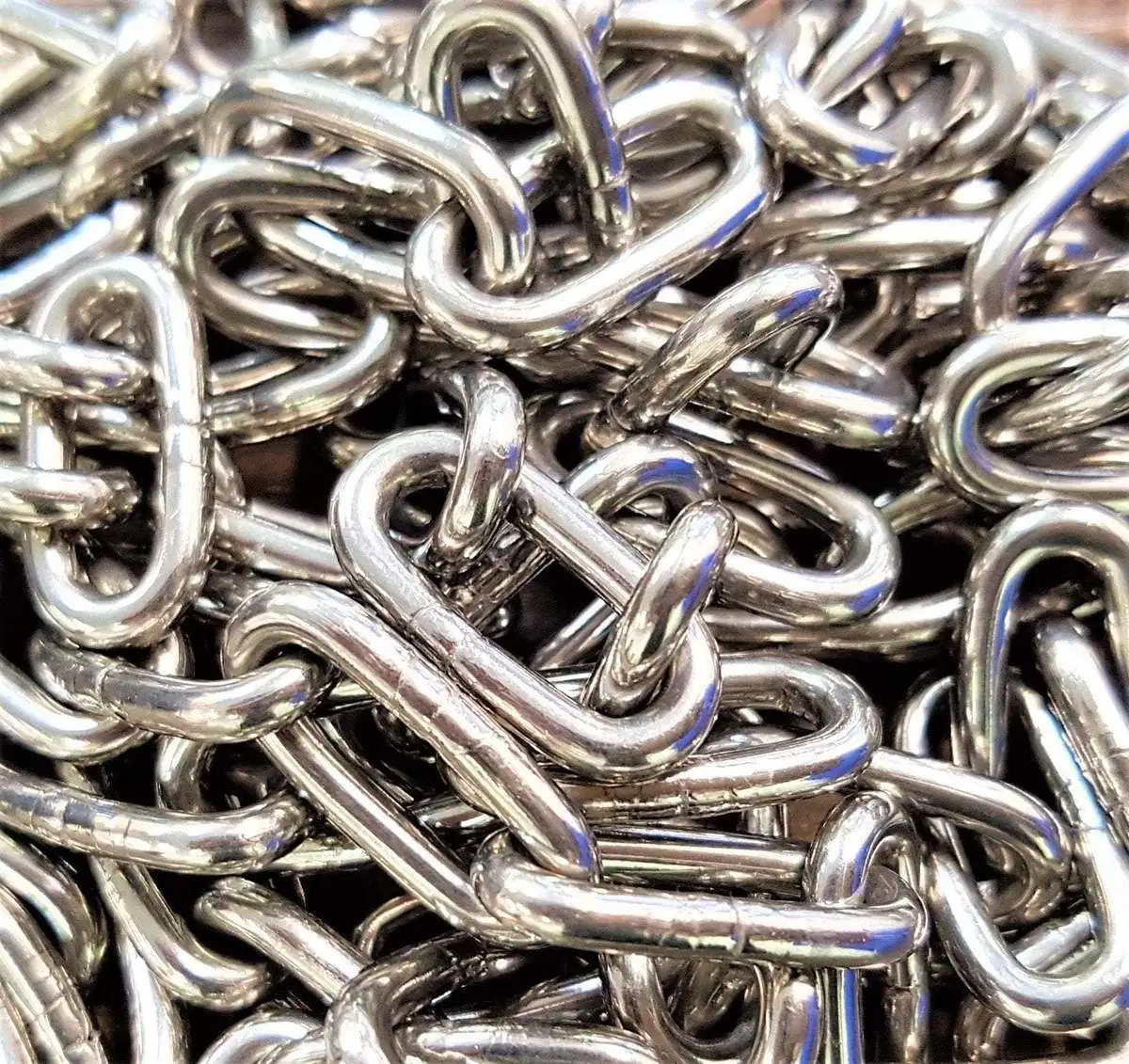 High Test Standard Chain BS Type Zinc Plated 1/4 1/2 3/4 Short/Medium/Long Iron Chain with Superior Quality