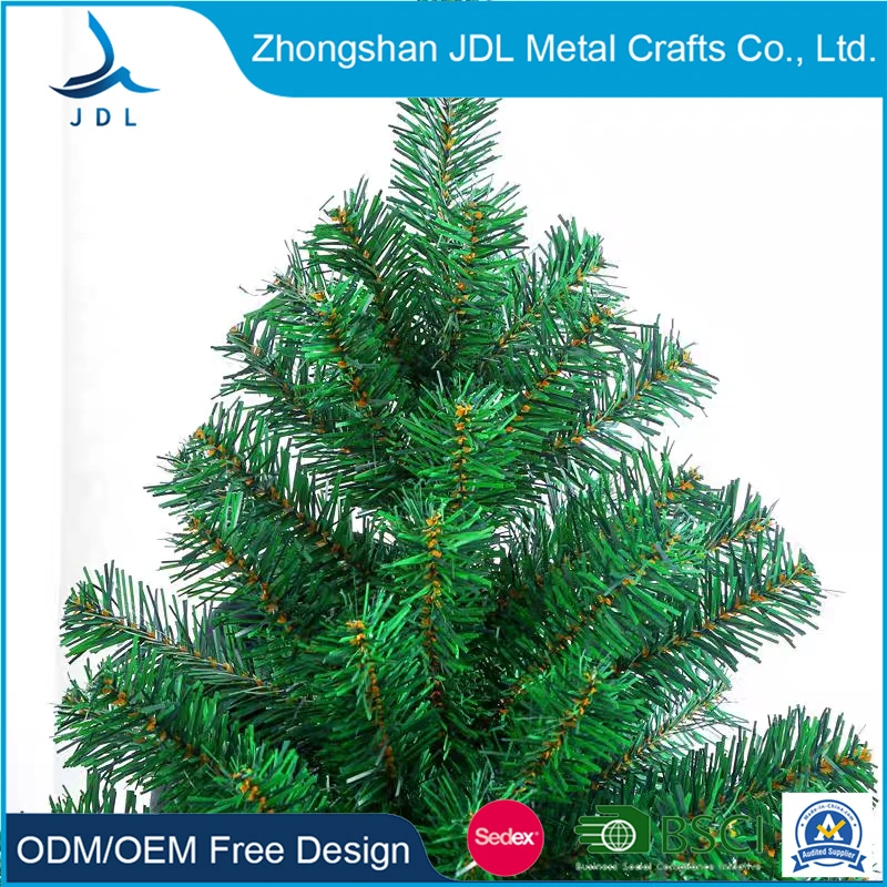 120/150/180/210cm Encryption Artificial Pre Lit PVC Trees Mini Green Xmas Christmas House Home Decoration