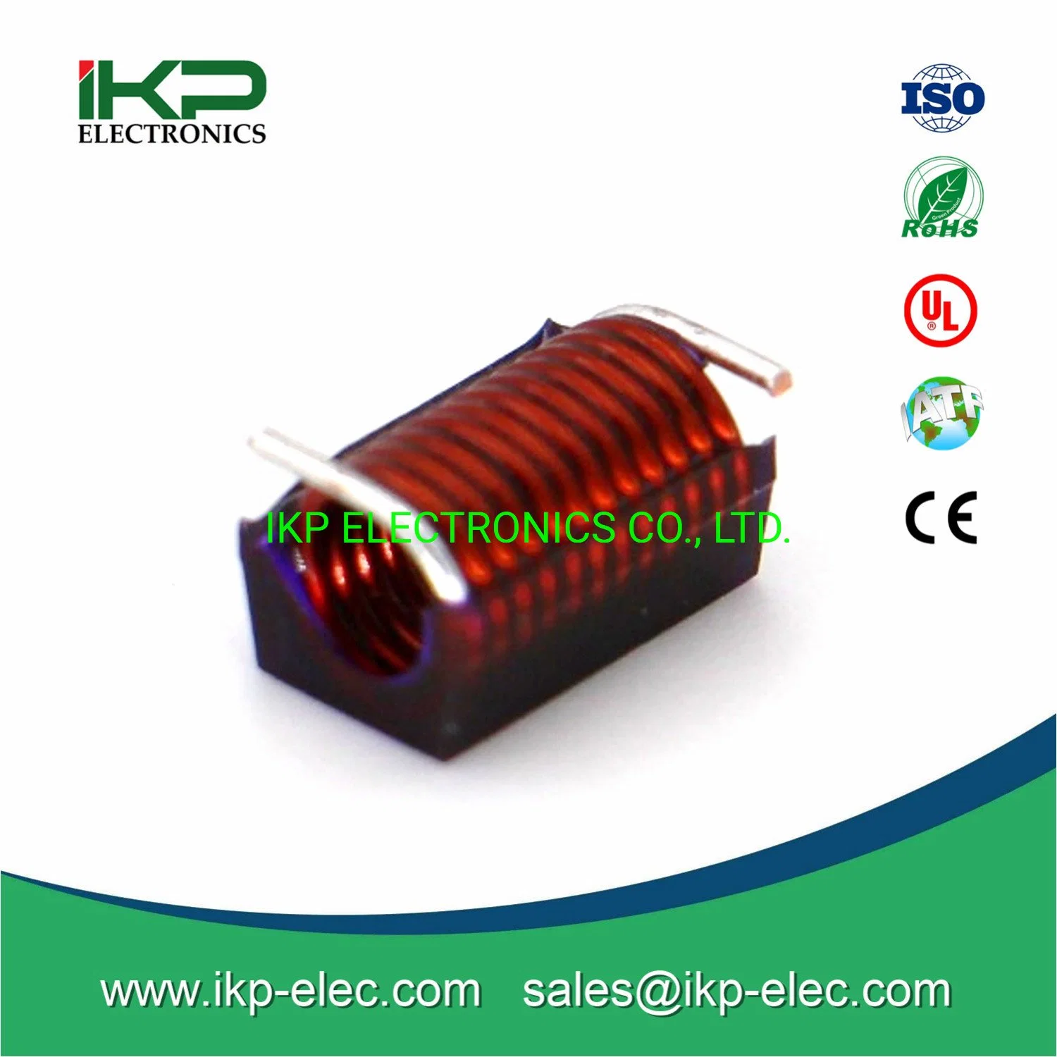 17.5nh 2% 2.2GHz 4A High-Q Value Spring Hollow Coil for Potting RF