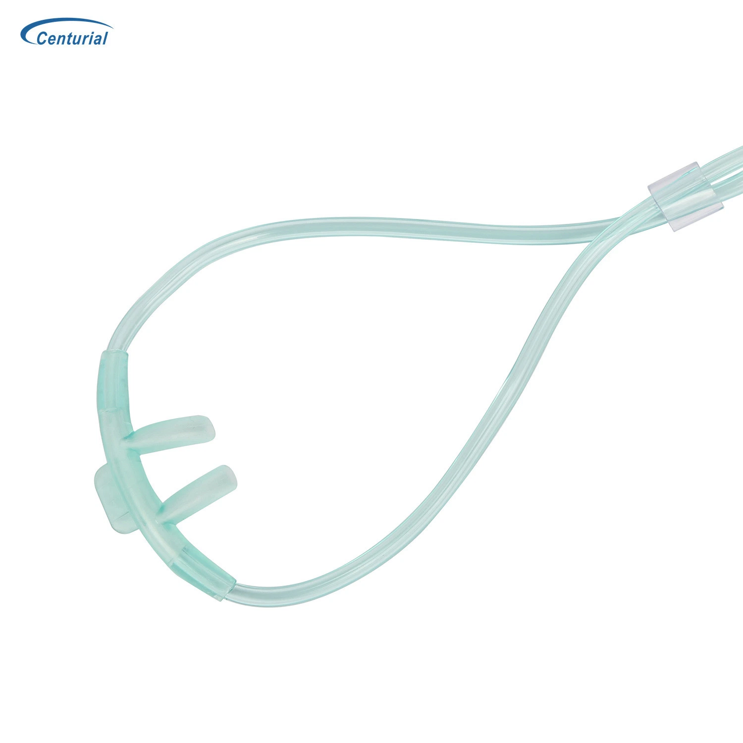 Medical Disposable Nasal Oxygen Cannula with O2 Delivery Tubing & CO2 Sampling Line