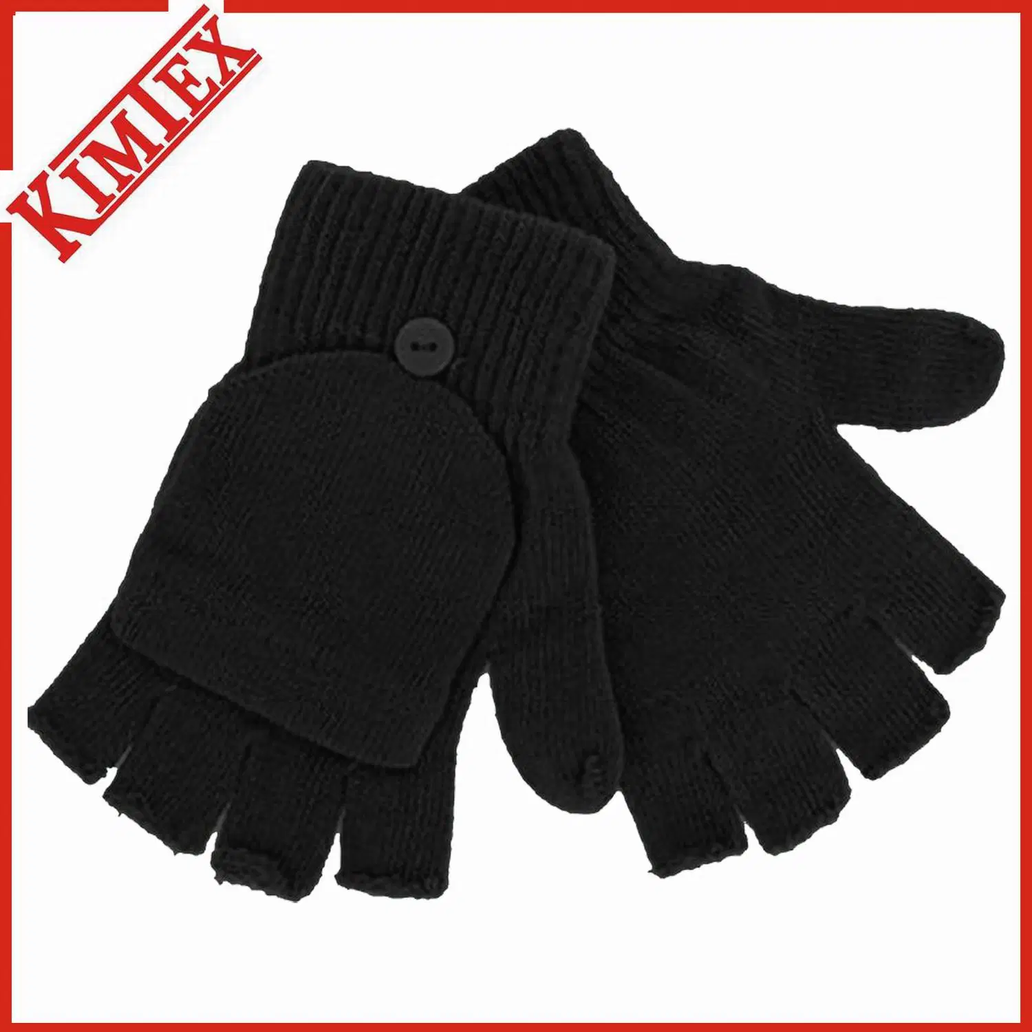 100% Acrylic Customs Magic Knitted Fingerless Glove