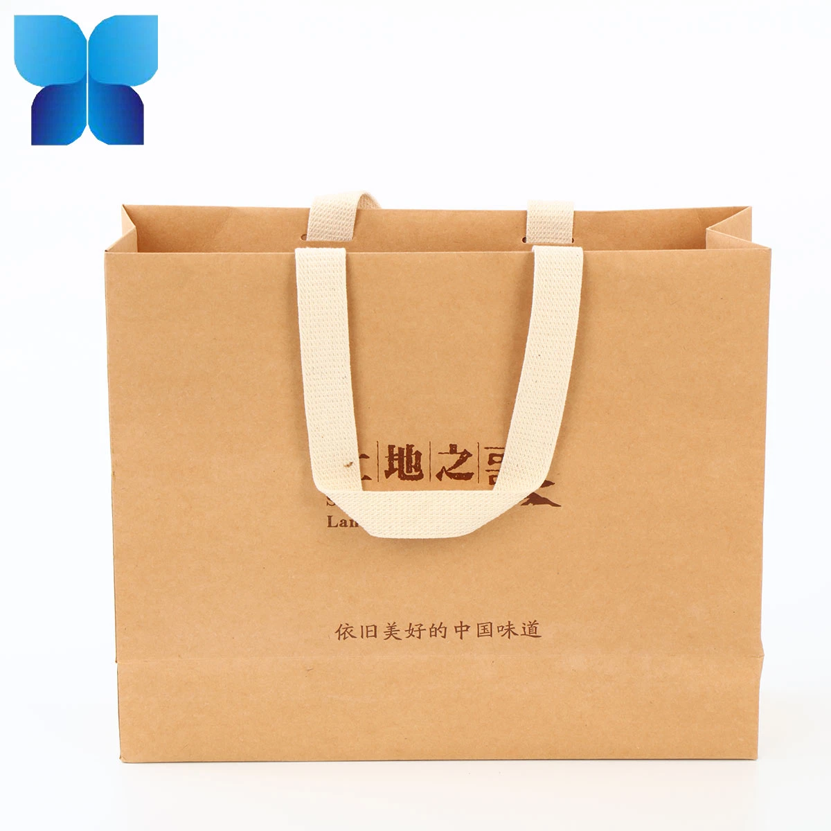 Manufacturer Big Size Brown Craft Paper Bag / Shopping Bags