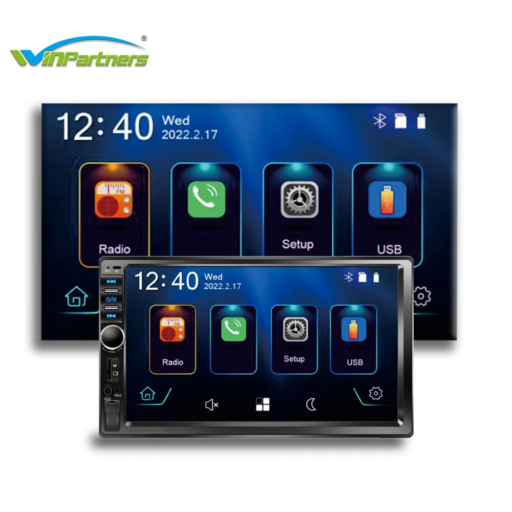 7&amp;rdquor; en Español MP5 Player reproductor vídeo coche Bluetooth M7018