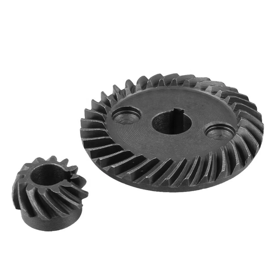 Custom Stainless Steel Pinion Gear Shaft CNC Machining Metal Plastic Spur Gear