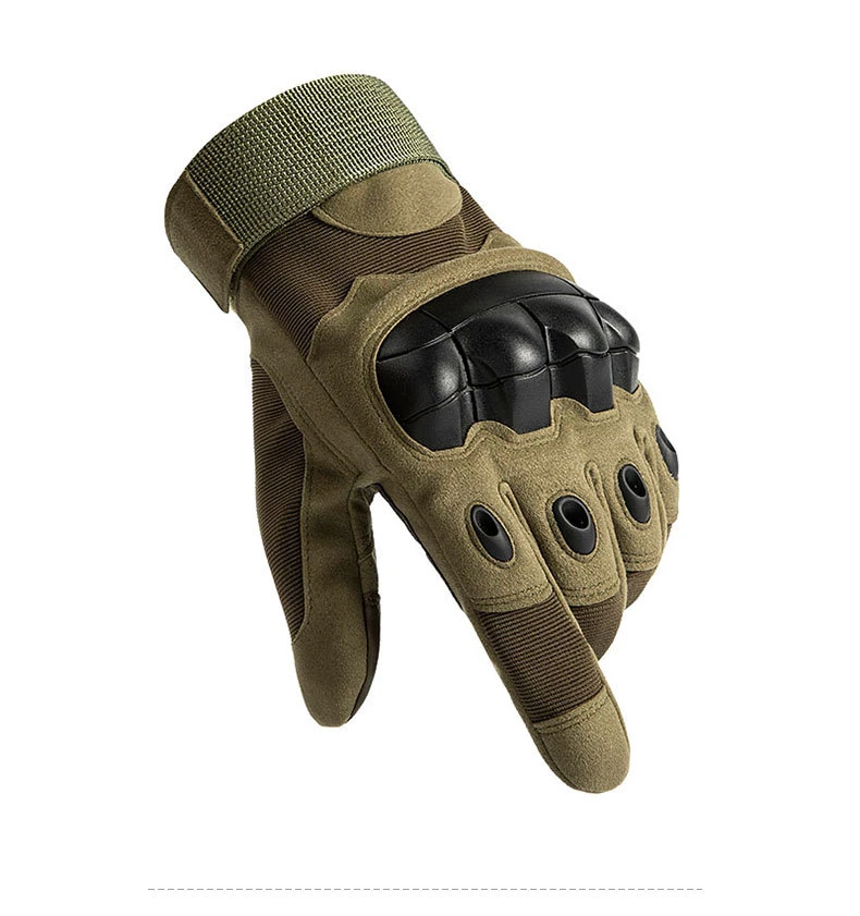 Full Finger Hard Knuckle Outdoor Combat Gloves