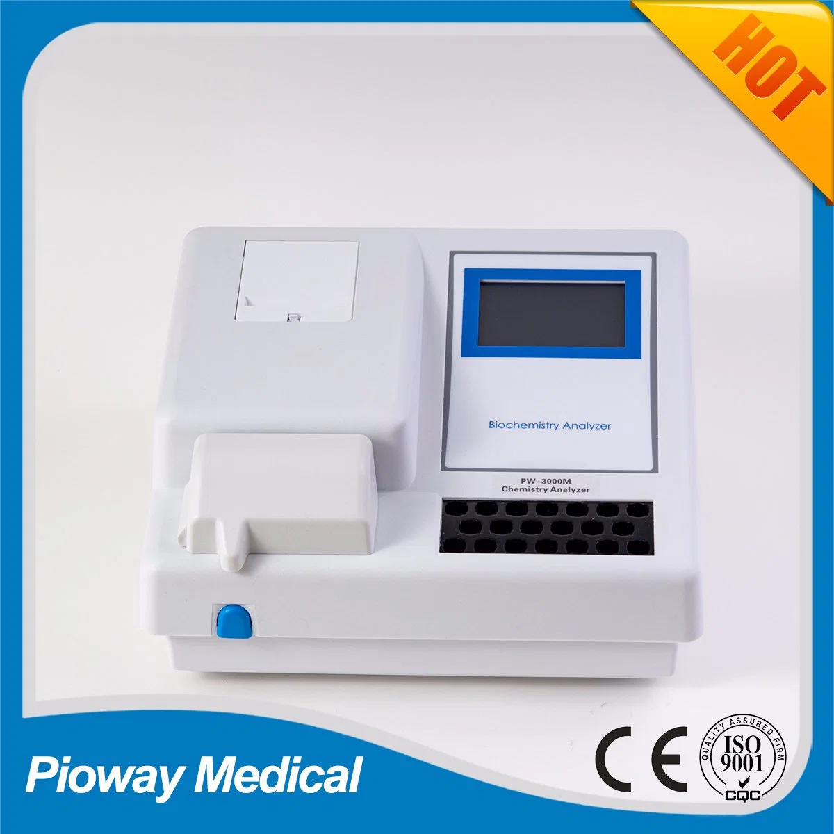 Hospital Semi Automatic Chemistry Analyzer, Clinical Analyzer (PW-3000B)