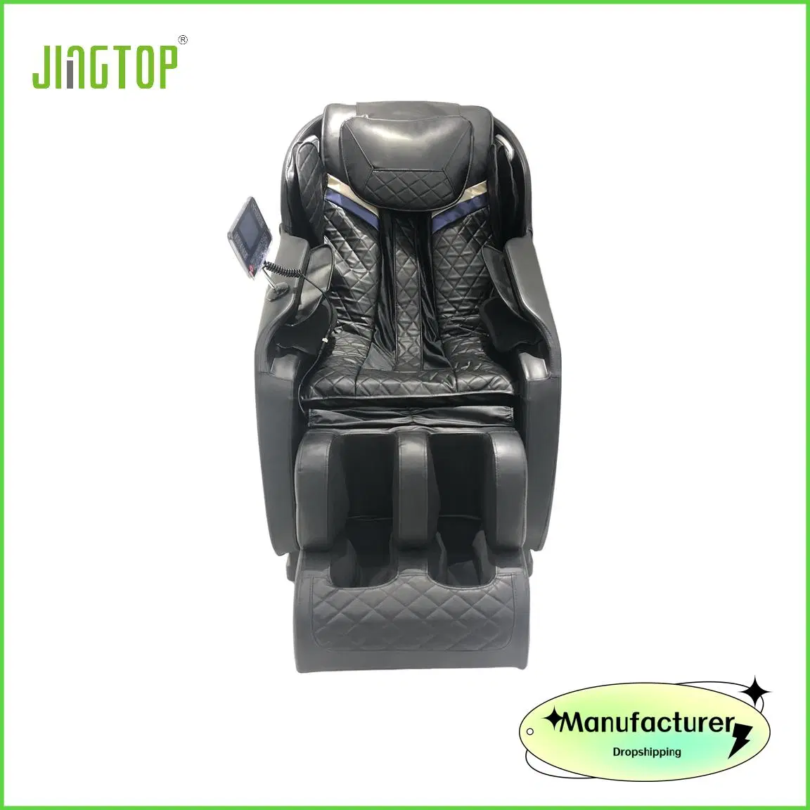 Jingtop Usine Directe Nouveau Design Chaise de Massage en Similicuir pour Soins de Santé Familiale
