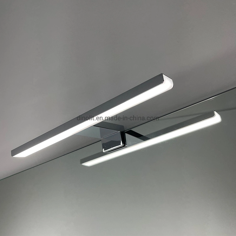 220V 300mm Waterproof Chrome Aluminum LED Bathroom Light for Mirorr or Cabinet Bathroom Furniture with CE RoHS IP44