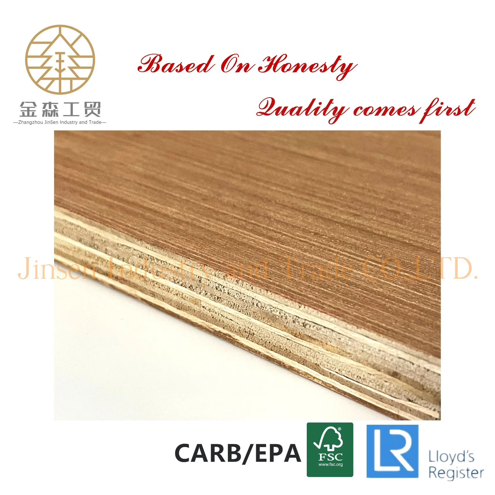 Best Quality Marine/Comemercial/Melamine Plywood with WBP Bonding Glue for Boat Building