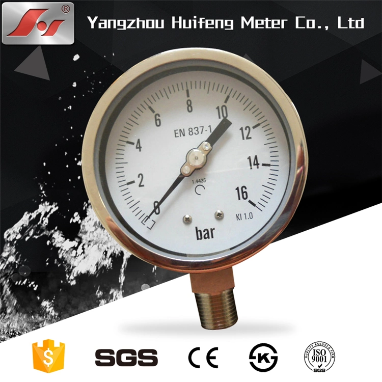 High quality/High cost performance Stainless Steel Brass Internal Manometer Bar